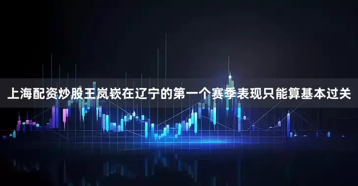 上海配资炒股王岚嵚在辽宁的第一个赛季表现只能算基本过关