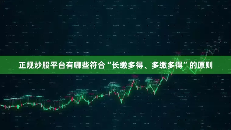 正规炒股平台有哪些符合“长缴多得、多缴多得”的原则