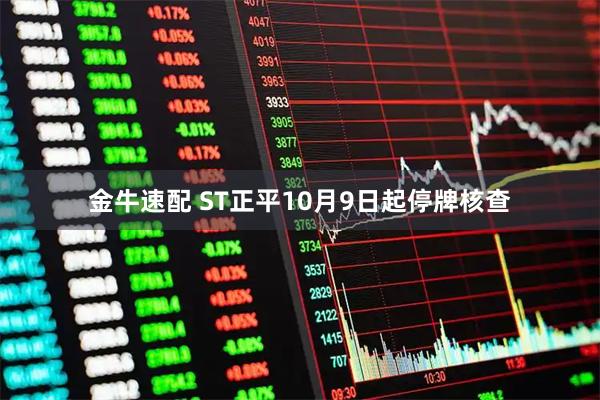 金牛速配 ST正平10月9日起停牌核查